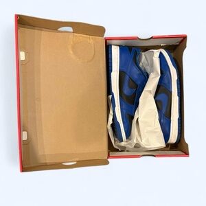 Nike Blue and Black Men's Sneakers